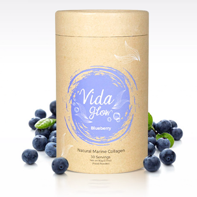 Vida Glow 蓝莓深海鱼胶原蛋白粉 90克 30小包