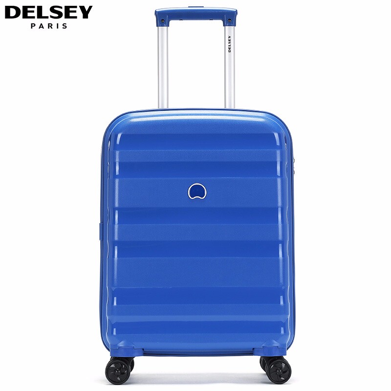 法国大使（Delsey）拉杆箱万向轮行李箱20寸 登机箱便捷旅行箱男女行李箱子 浅蓝色 20英寸 蓝色 20寸