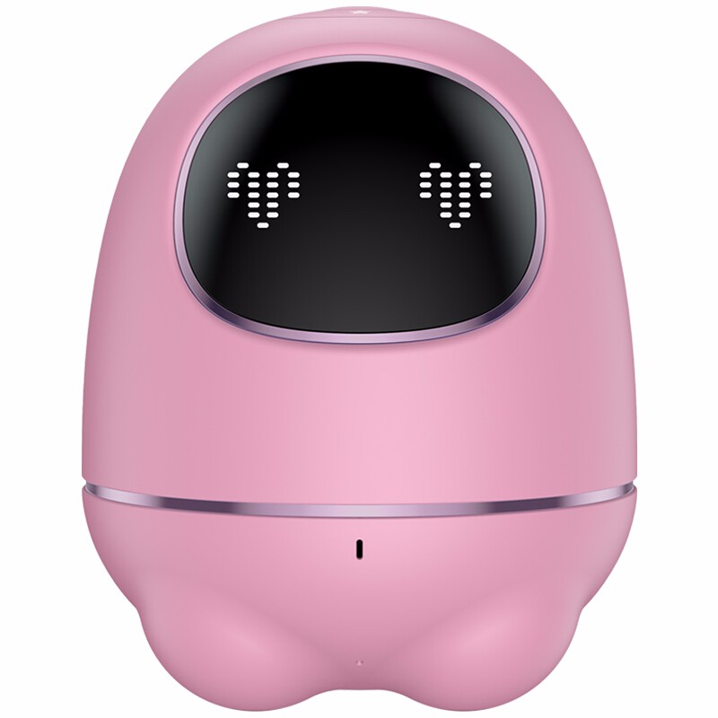 科大讯飞机器人阿尔法小蛋智能机器人早教益智陪伴语音对话故事机儿童玩具 粉色