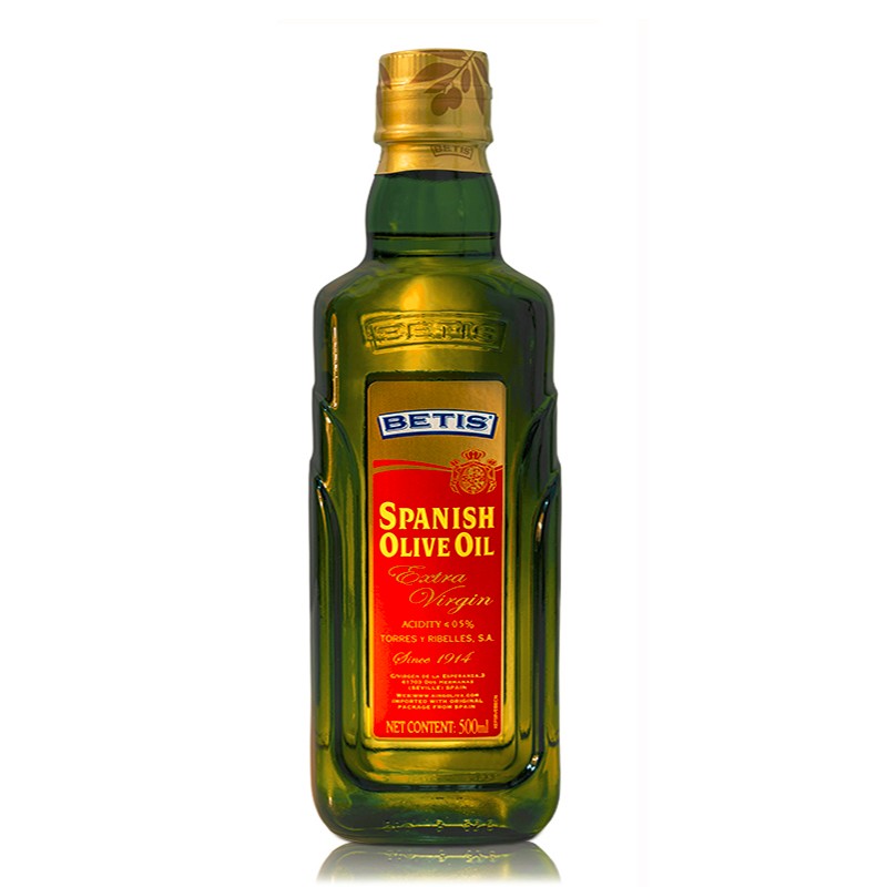 贝蒂斯（BETIS）特级初榨橄榄油 500ml/瓶 食用油 西班牙原装进口